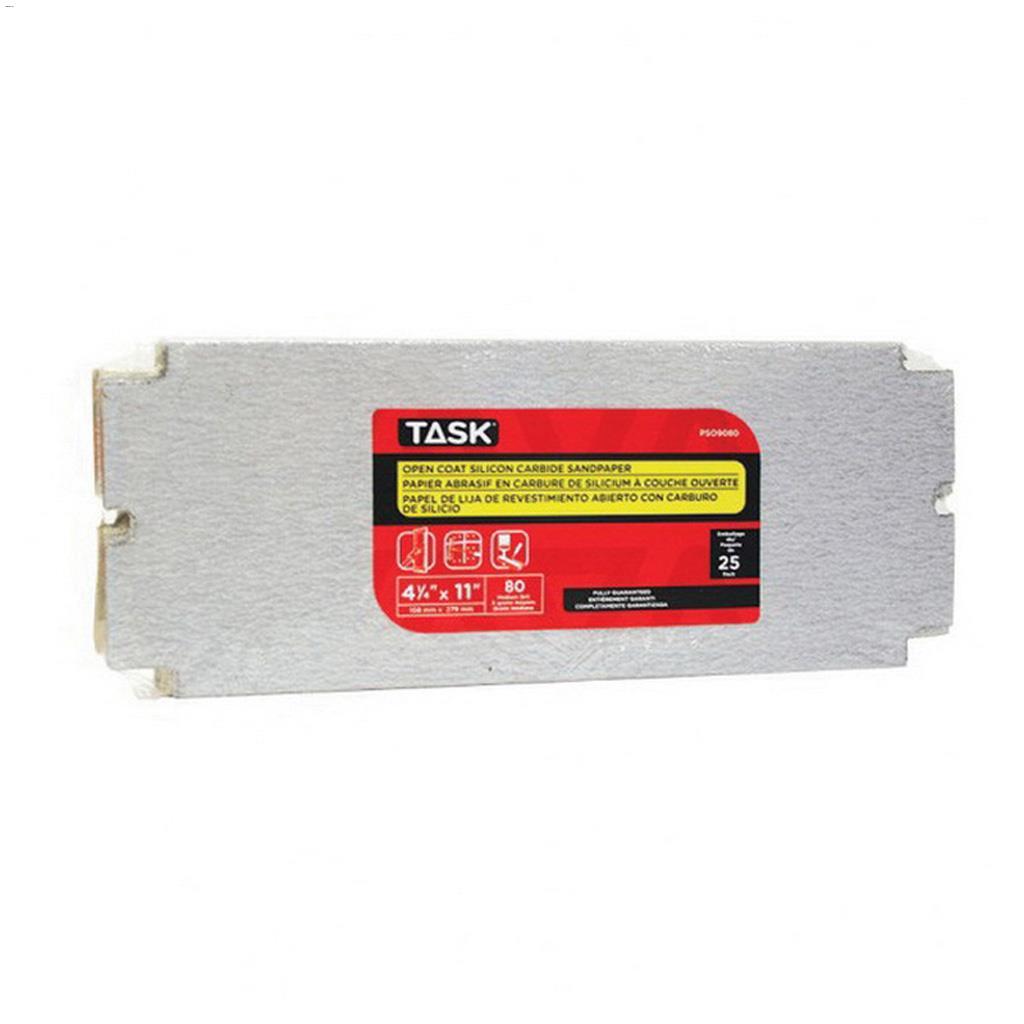 11" x 4-1/4" 80 Grit Medium Drywall Sandpaper-Bulk