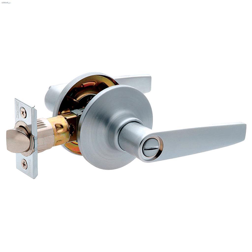 Hampton Privacy Lever Satin Chrome