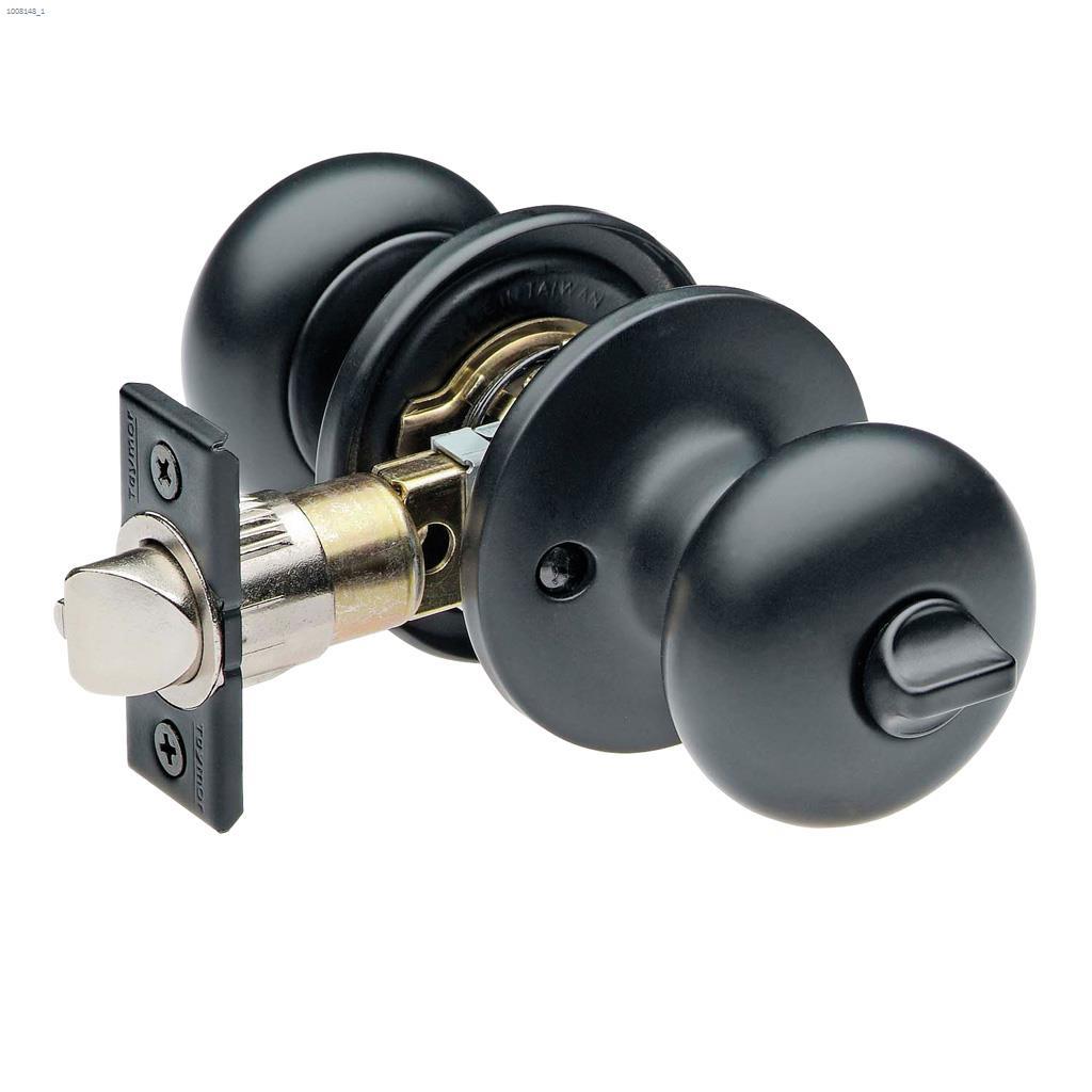 Capri Privacy Knob Matte Black