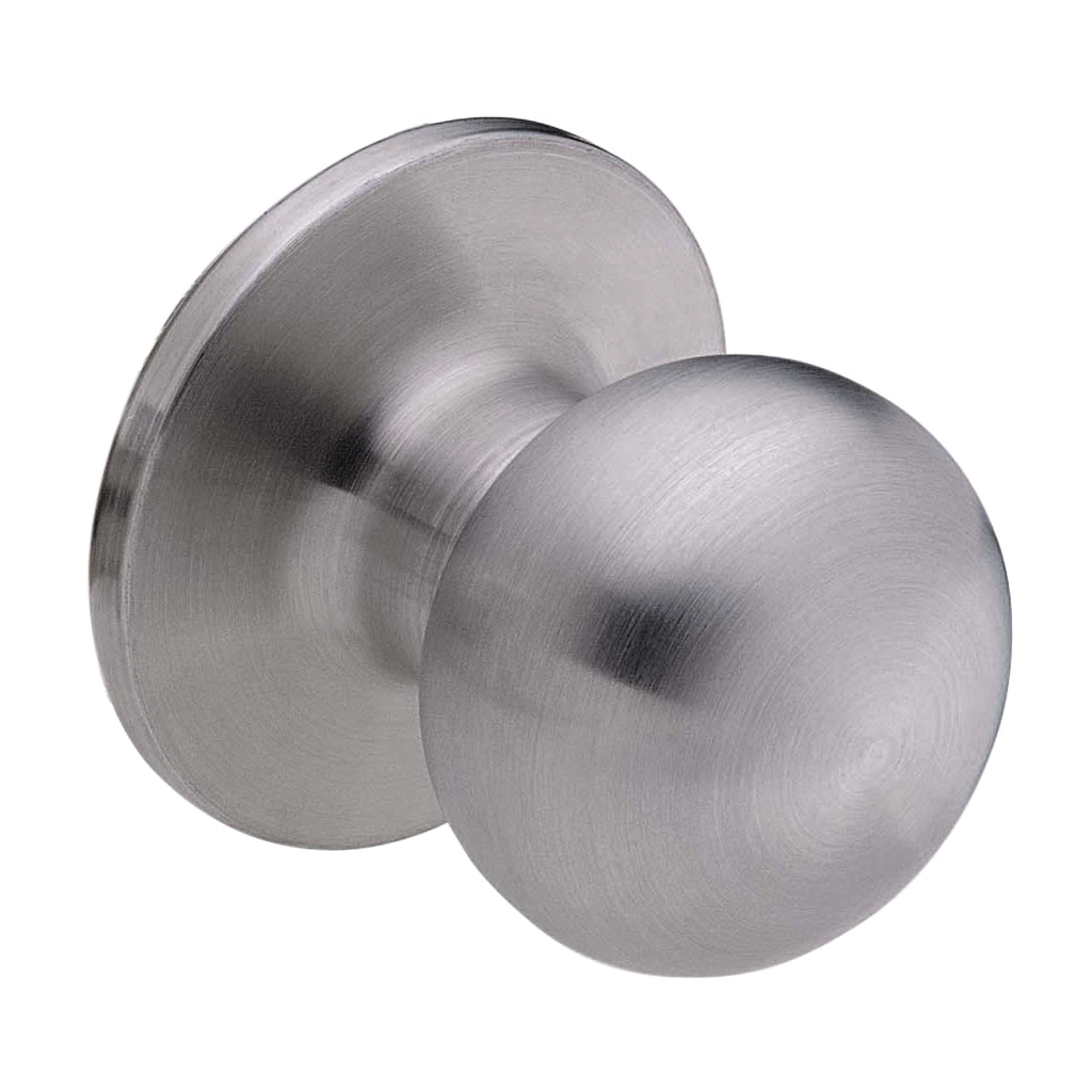 Epic Passage Knob Satin Stainless Steel