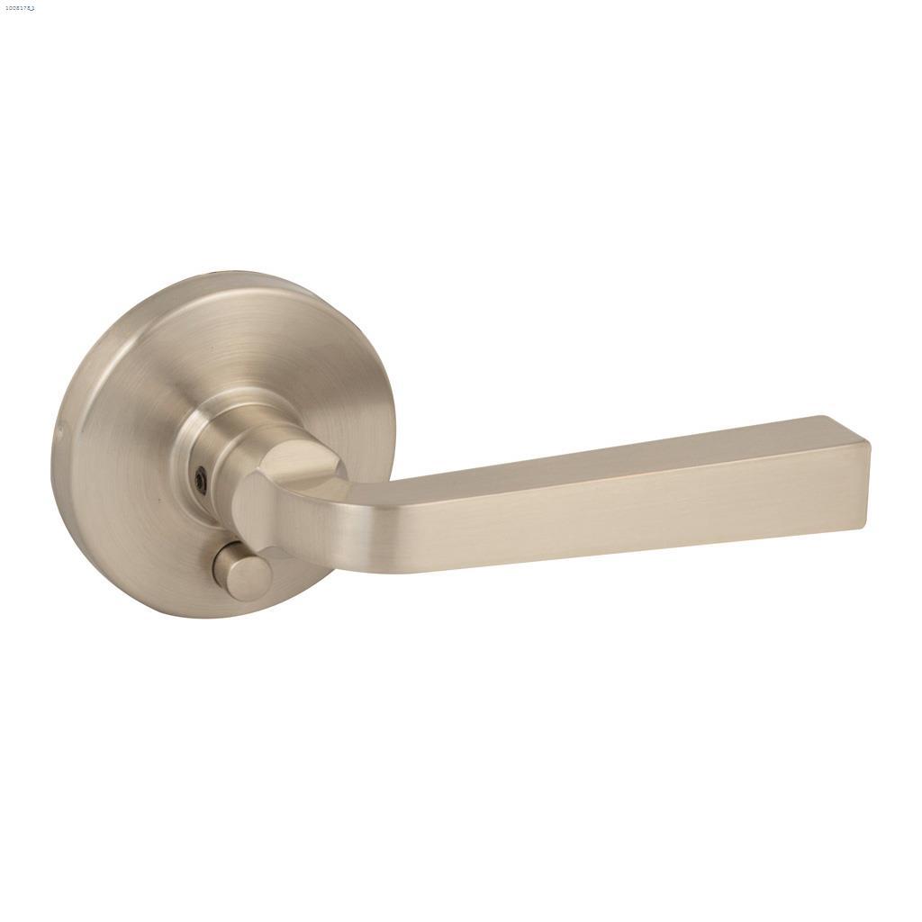 Wells Privacy Lever Satin Nickel