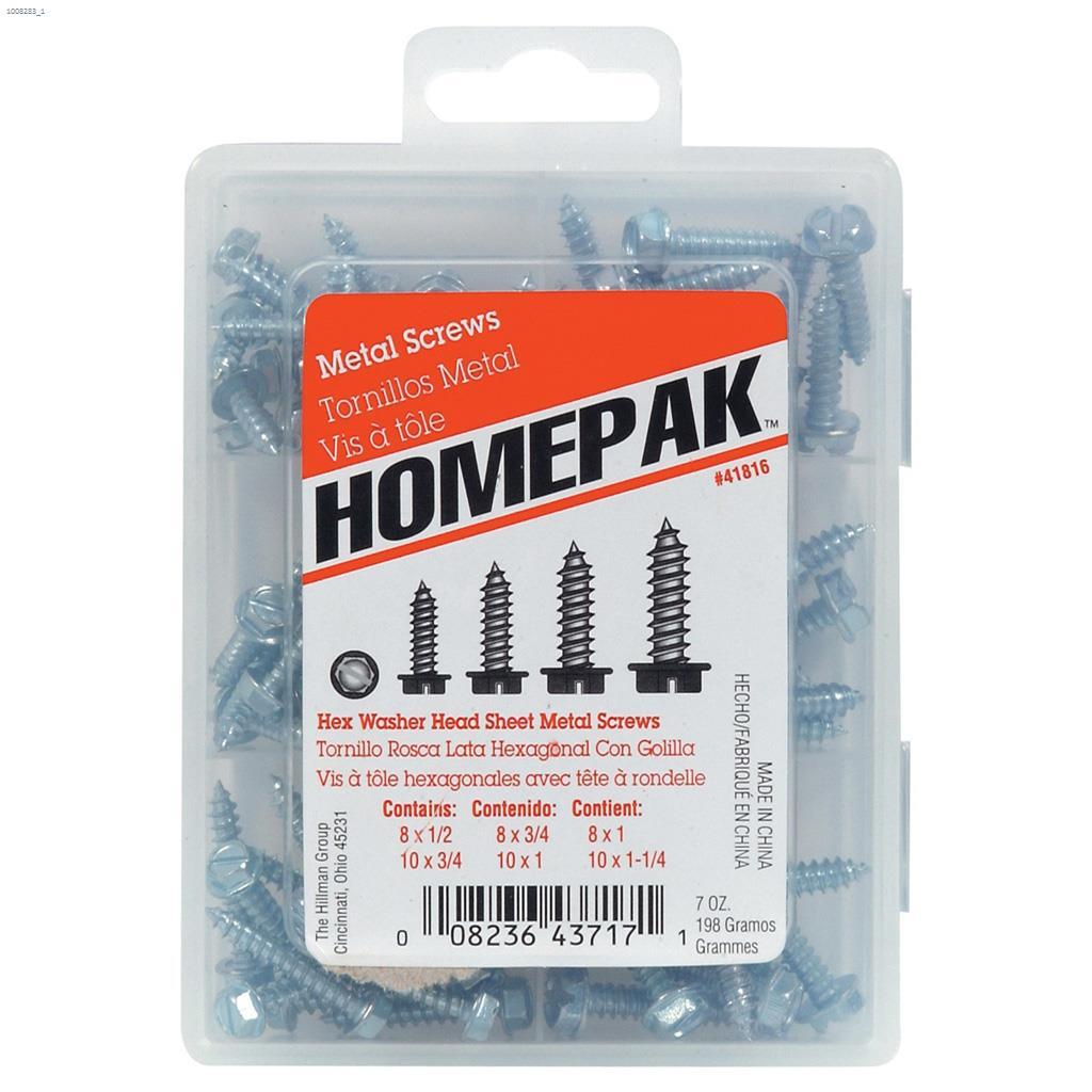 Zinc Plated HWH 6 Cavity Sheet Metal Screw