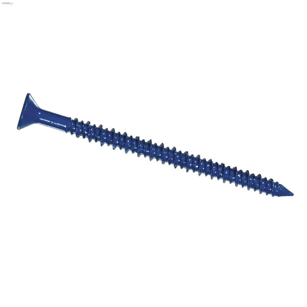 1/4" x 2-1/4" Flat Head Tapper Concrete Screw Anchor-75/Pack