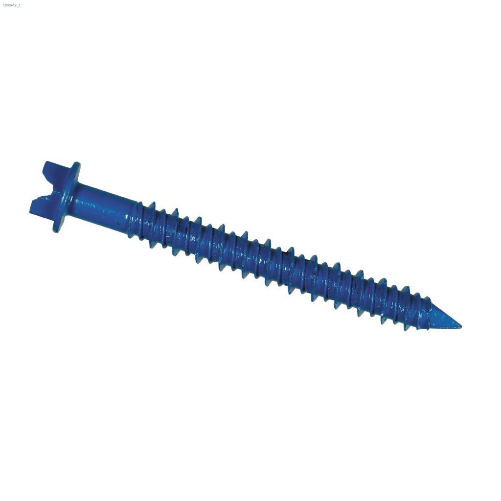 1/4" x 1-1/4" HWH Tapper Concrete Screw Anchor-8/Pack