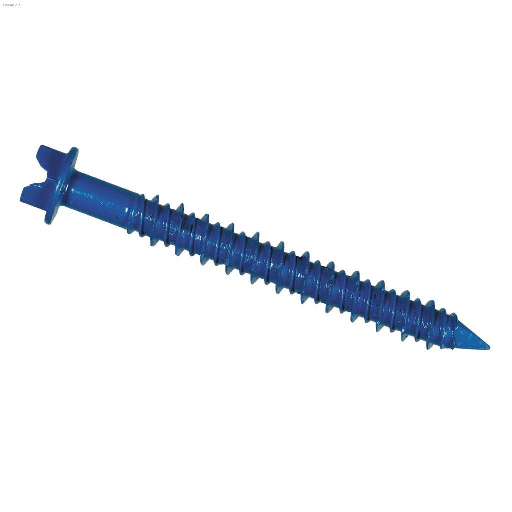 1/4" x 2-3/4" HWH Tapper Concrete Screw Anchor-8/Pack