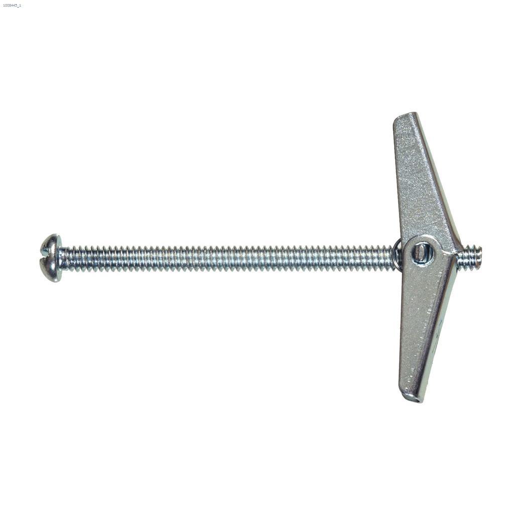 1/8" x 3" Spring Wing Toggle Bolt Anchor-20/Pack