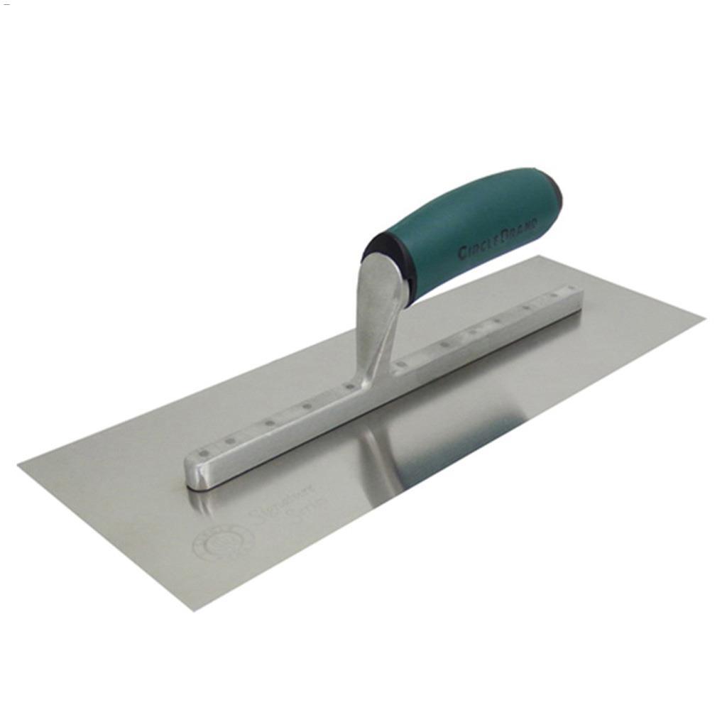 14" x 4-1/2" Stainless Steel Circle Brand Trowel