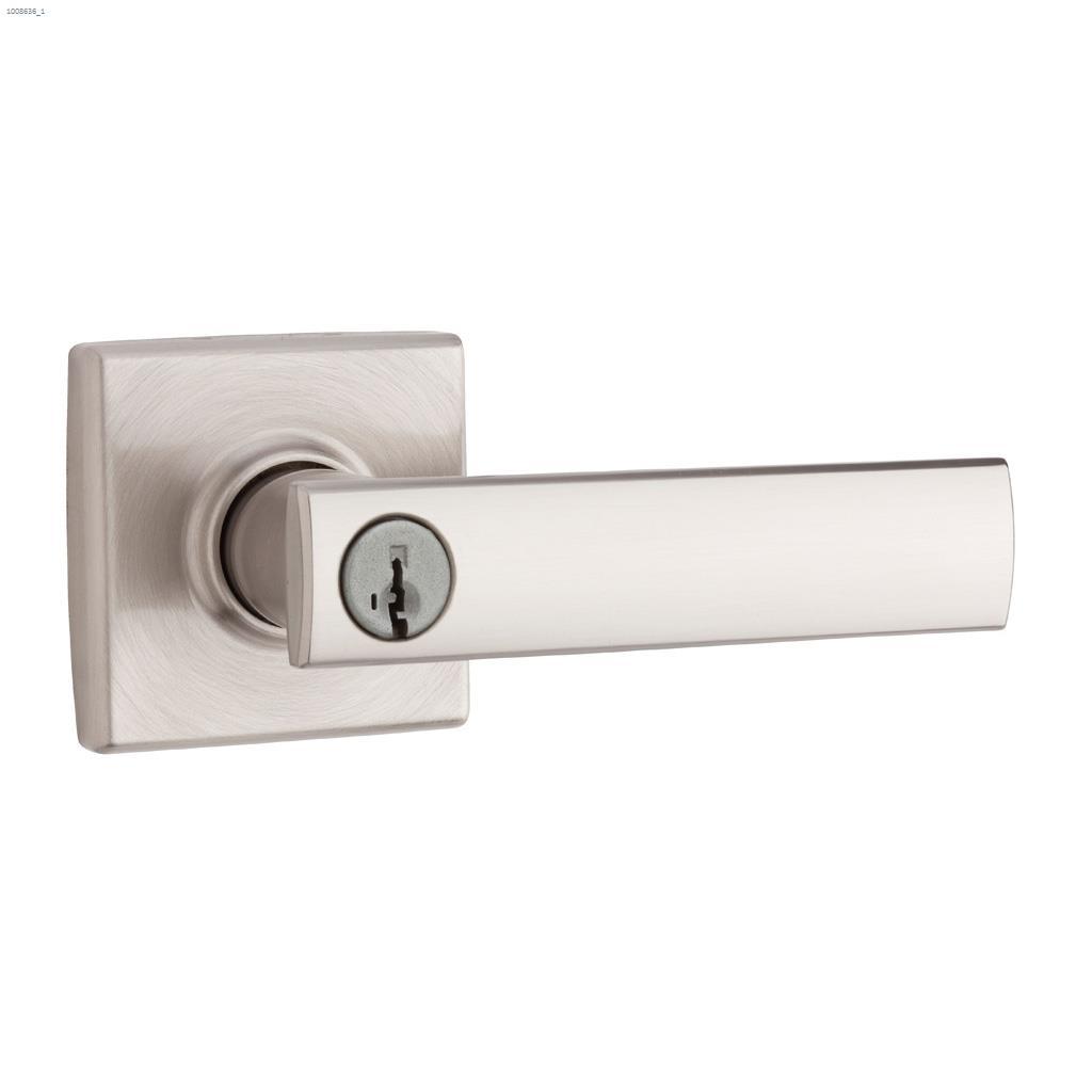 Entry KD Satin Nickel Vedani Lever Lockset