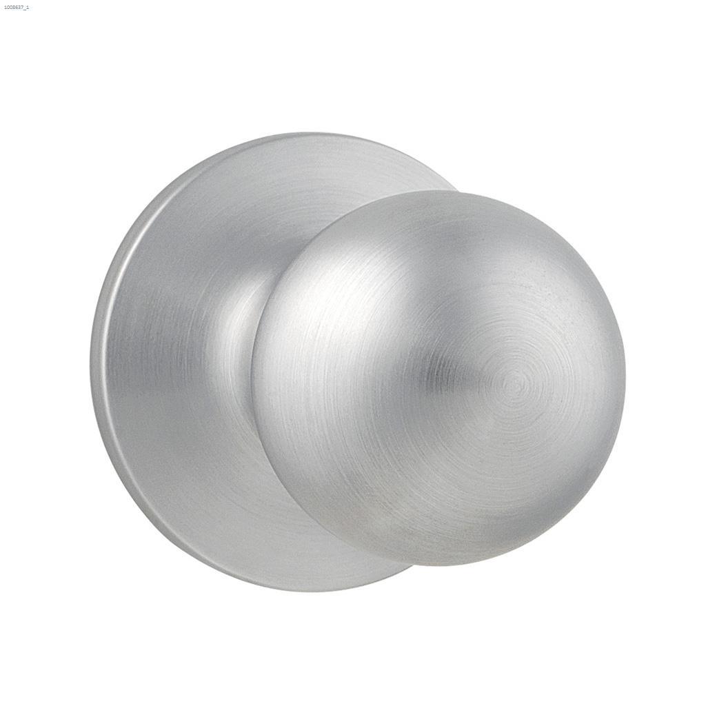 Regina Passage Knob Satin Chrome
