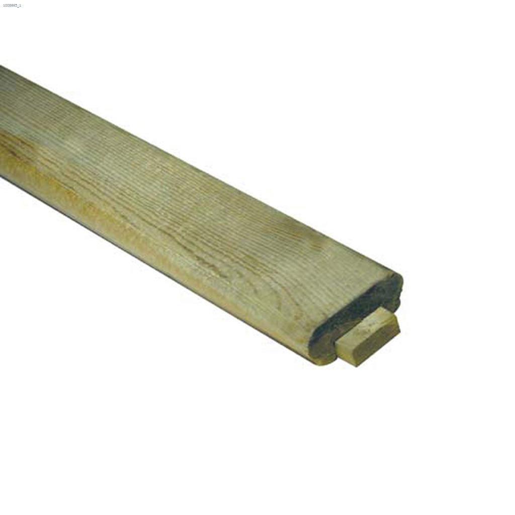 2" x 4" x 96"  Rampe Coloniale filetée 60/mineur