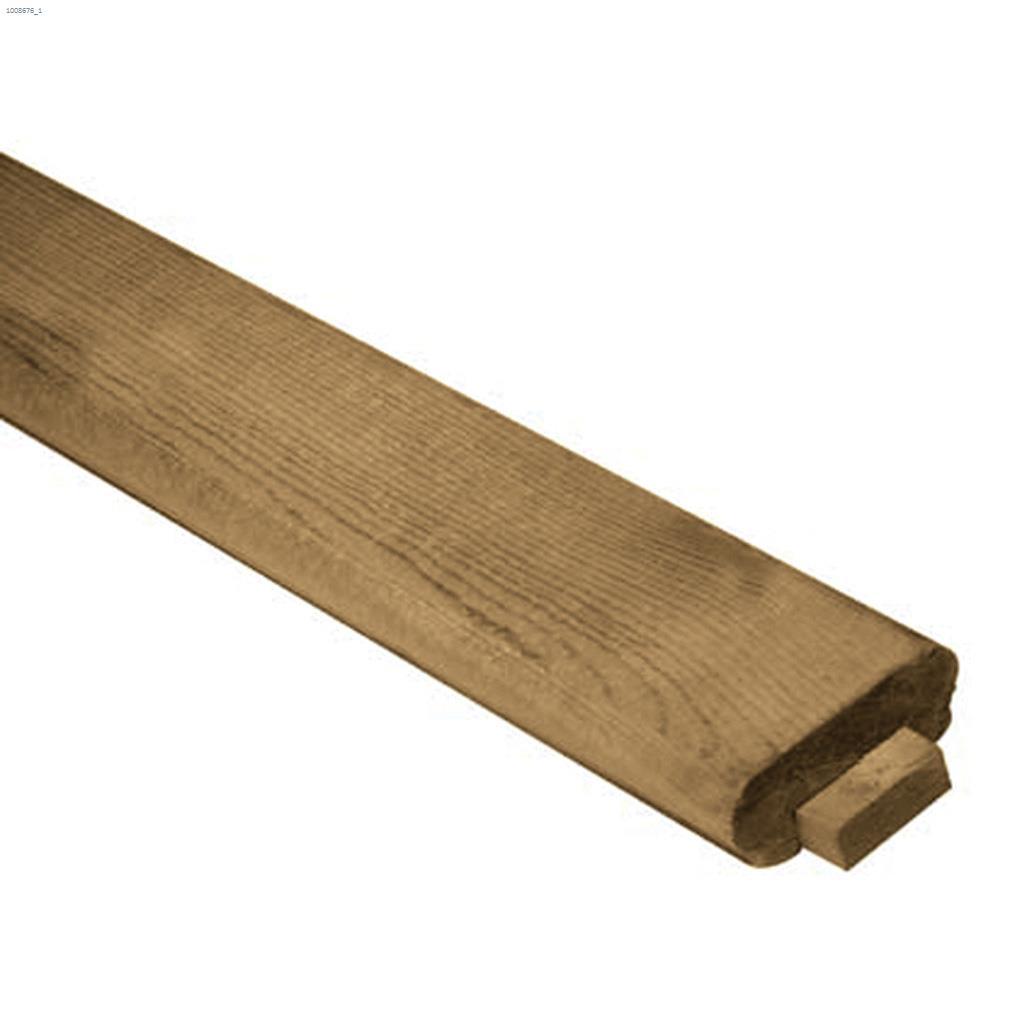 2" x 4" x 8' Rampe traité sous pression marron chaud