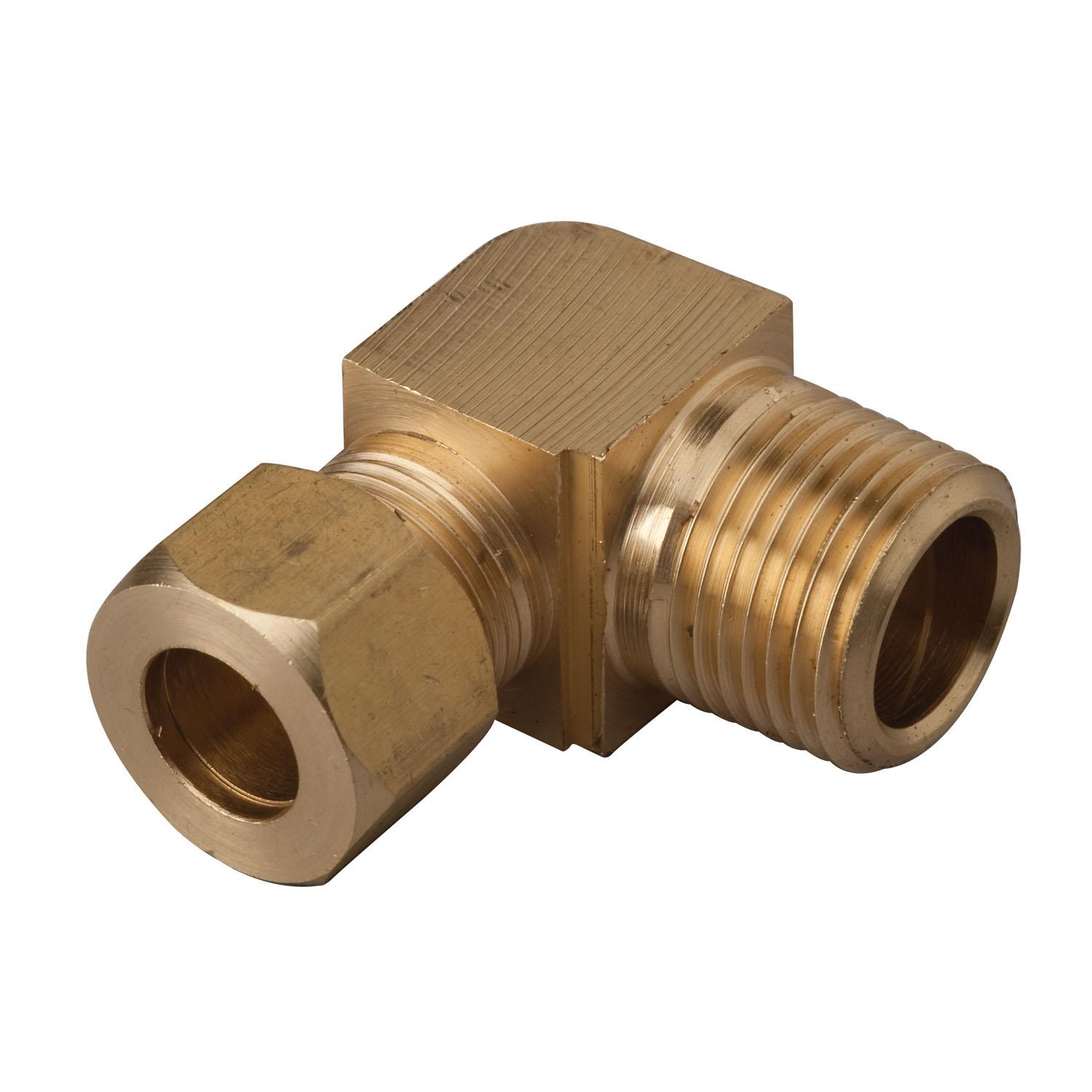 3/8" x 3/8" Compression x MIP 90 Degree Elbow