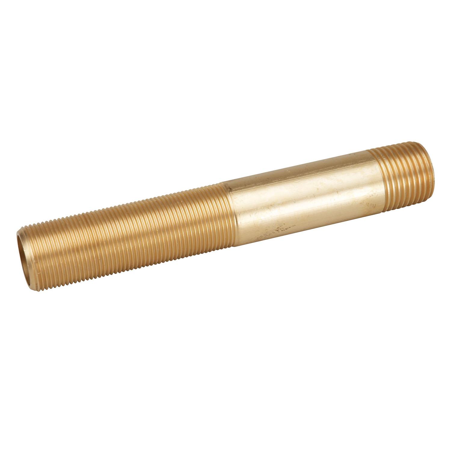 M-Line 1/2" x 5-1/4" Brass Tub Spout Nipple
