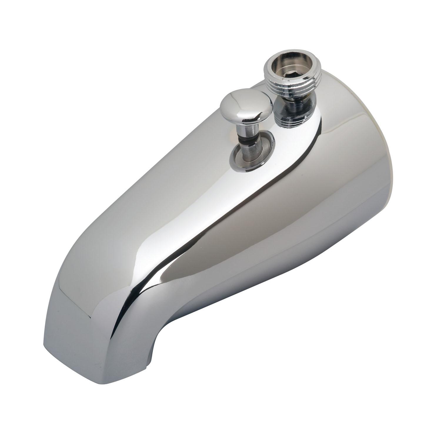 M-Line 1/2" MIP Chrome Plated Add-a-Shower Diverter Spout