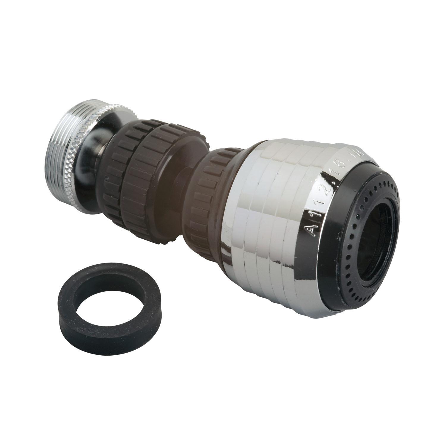 Aérateur pivotant double deg 360 M-Line noir