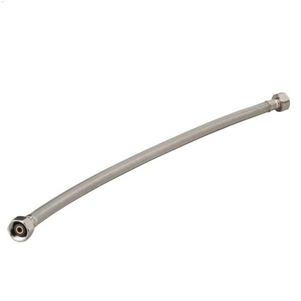 Connecteur robinet tressé acier inoxydable M-Line 1/2"x1/2"
