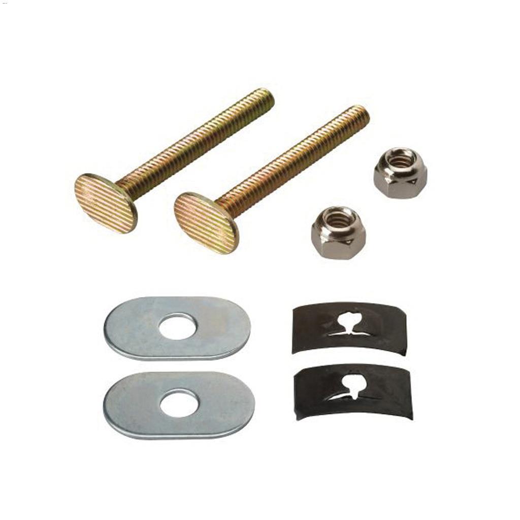 M-Line 1/4" x 2-1/4" Brass Plated Toilet Floor Bolt