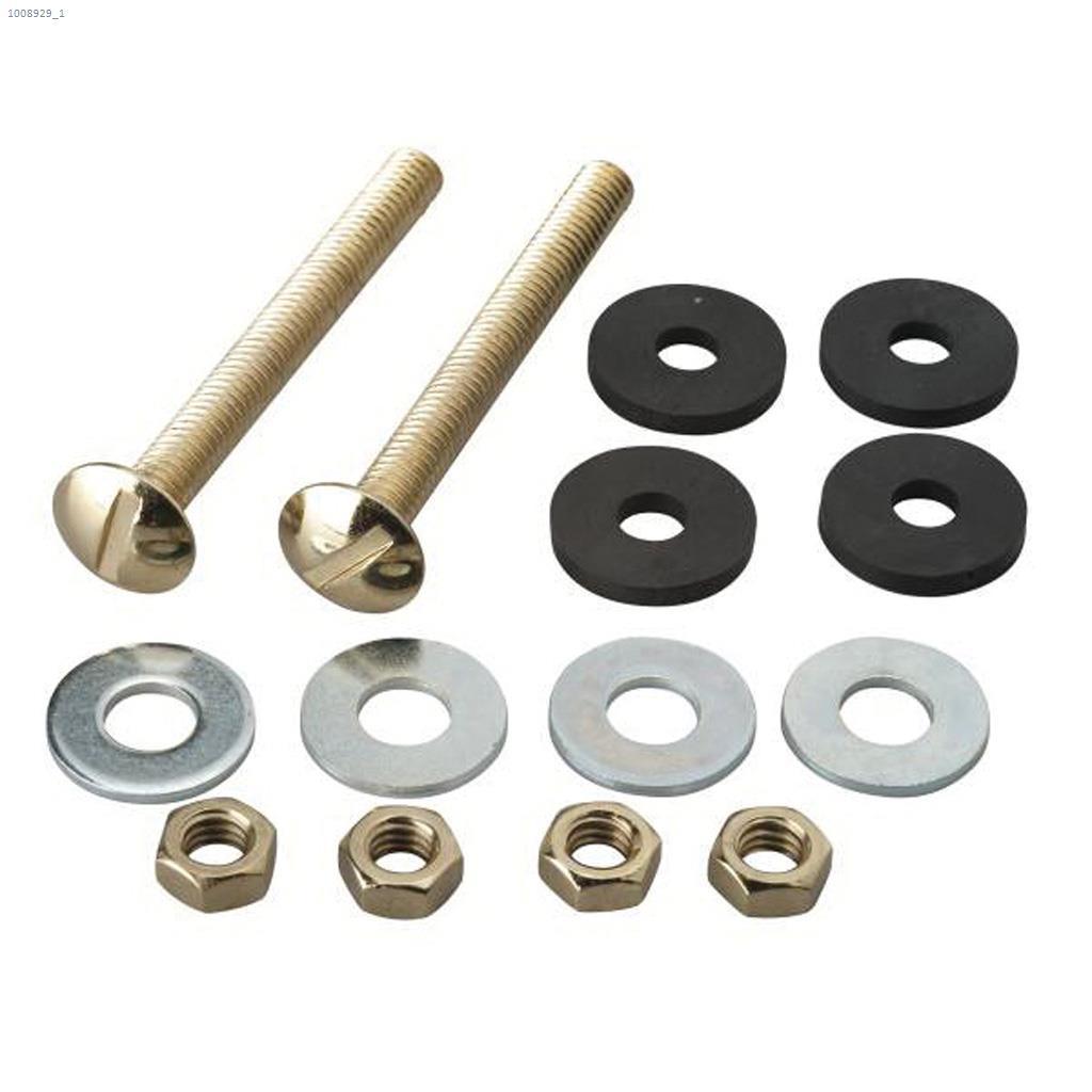 M-Line 5/16" x 3" Brass Plated Toilet Tank Bolt