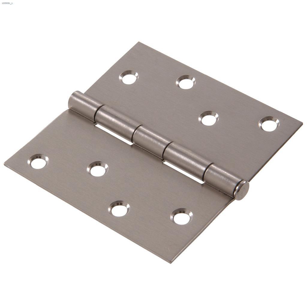 4" Stainless Steel Full-Mortise Residential Door Butt Hinge