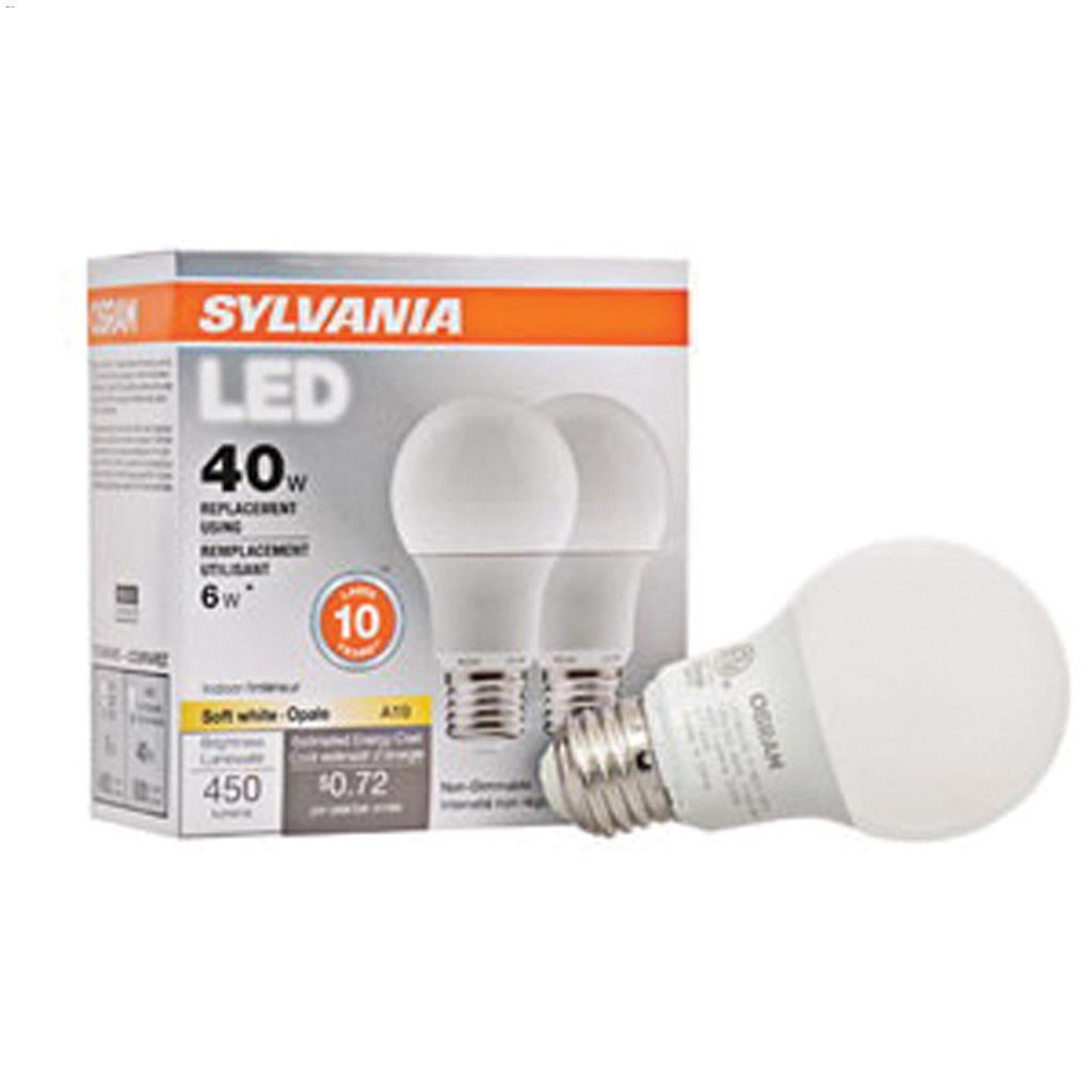 Ampoule DEL A19 de 6 W (paquet de 2)