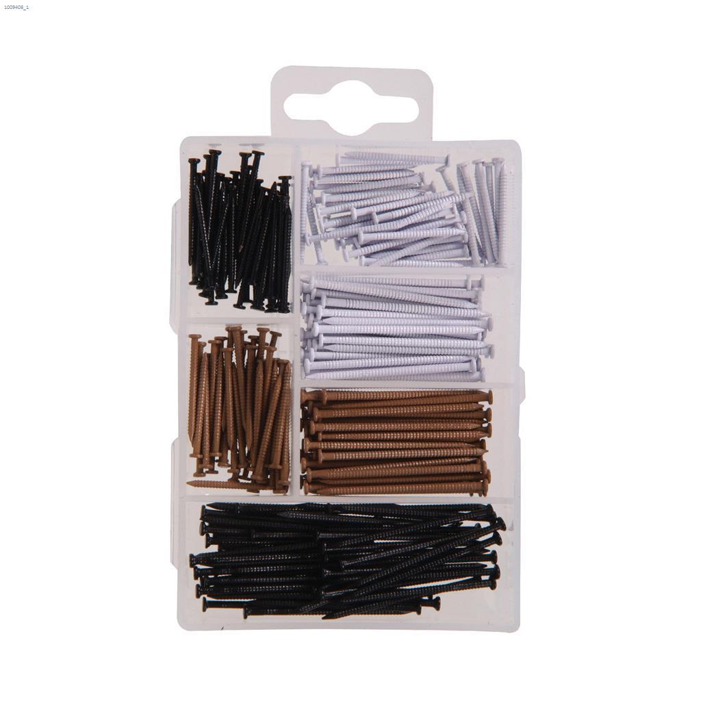 Black, Brown & White Small Panel Nail Kit 0.409 lb-1/Pack