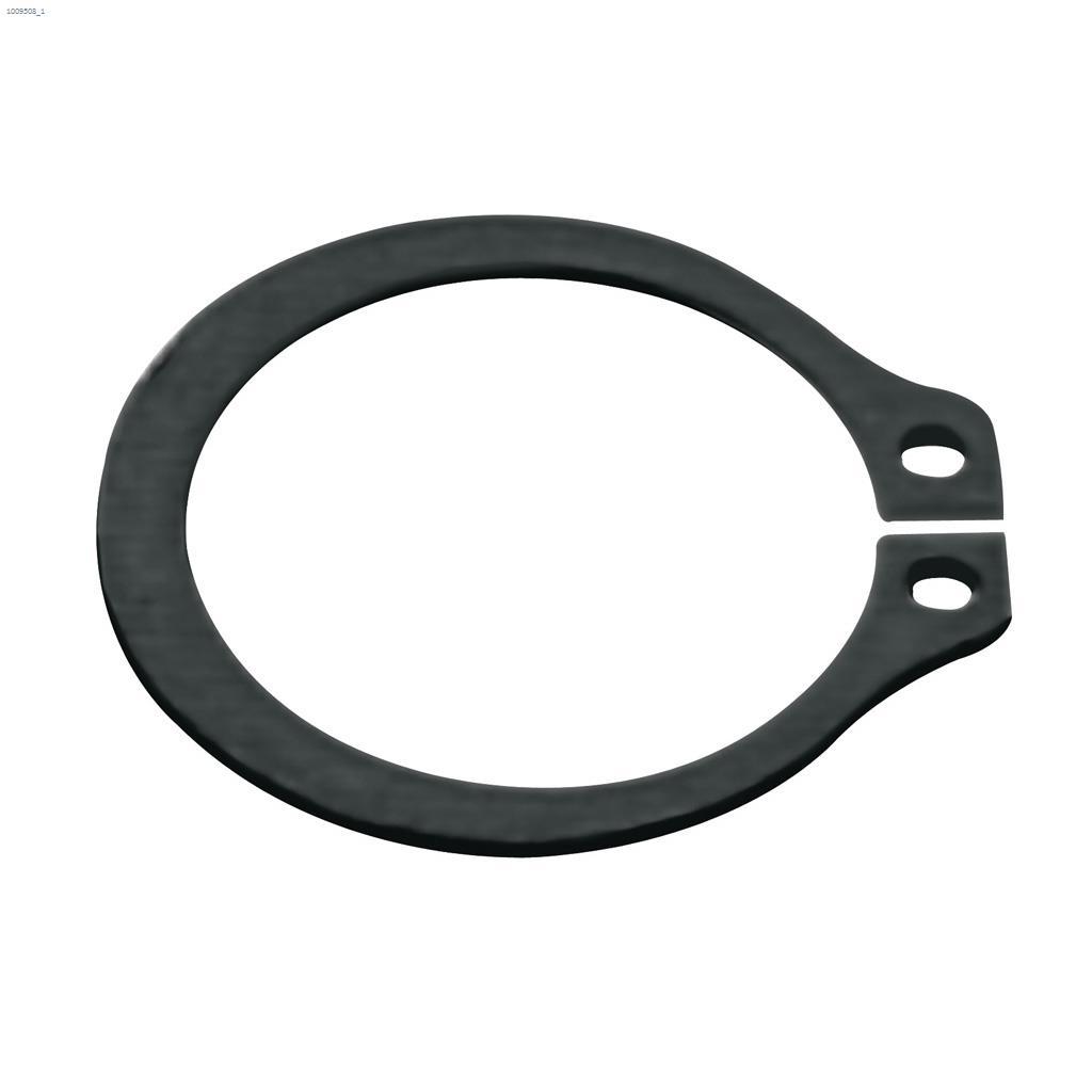 3/8" Steel Black Phosphate External Retaining Ring-2/Pack