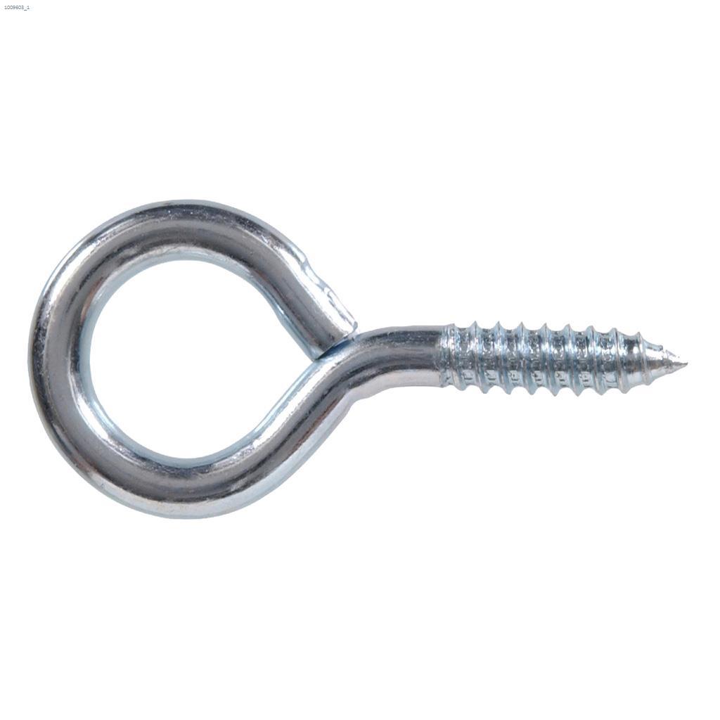 0.307" x 2-7/8" Paquet de 1 vis à œil en zinc