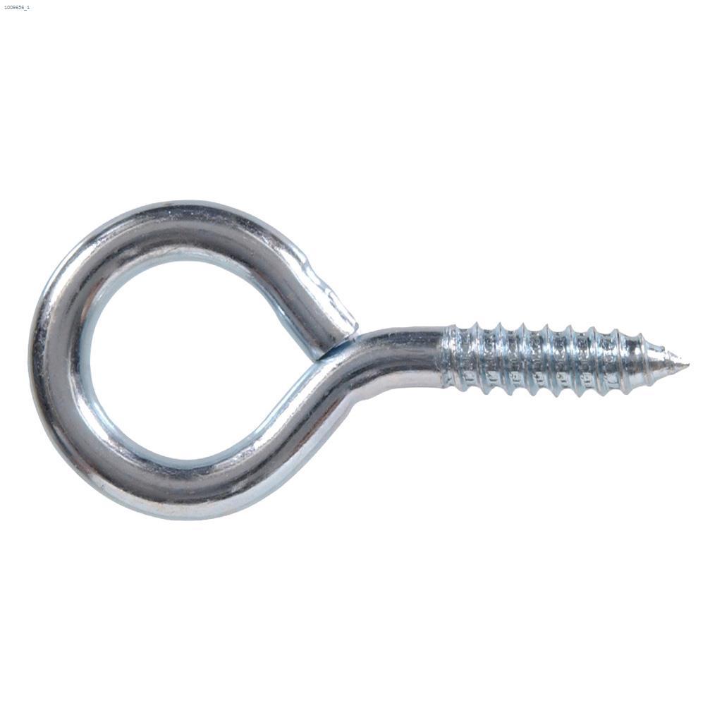0.162" x 1-3/8" Zinc Eye Screw