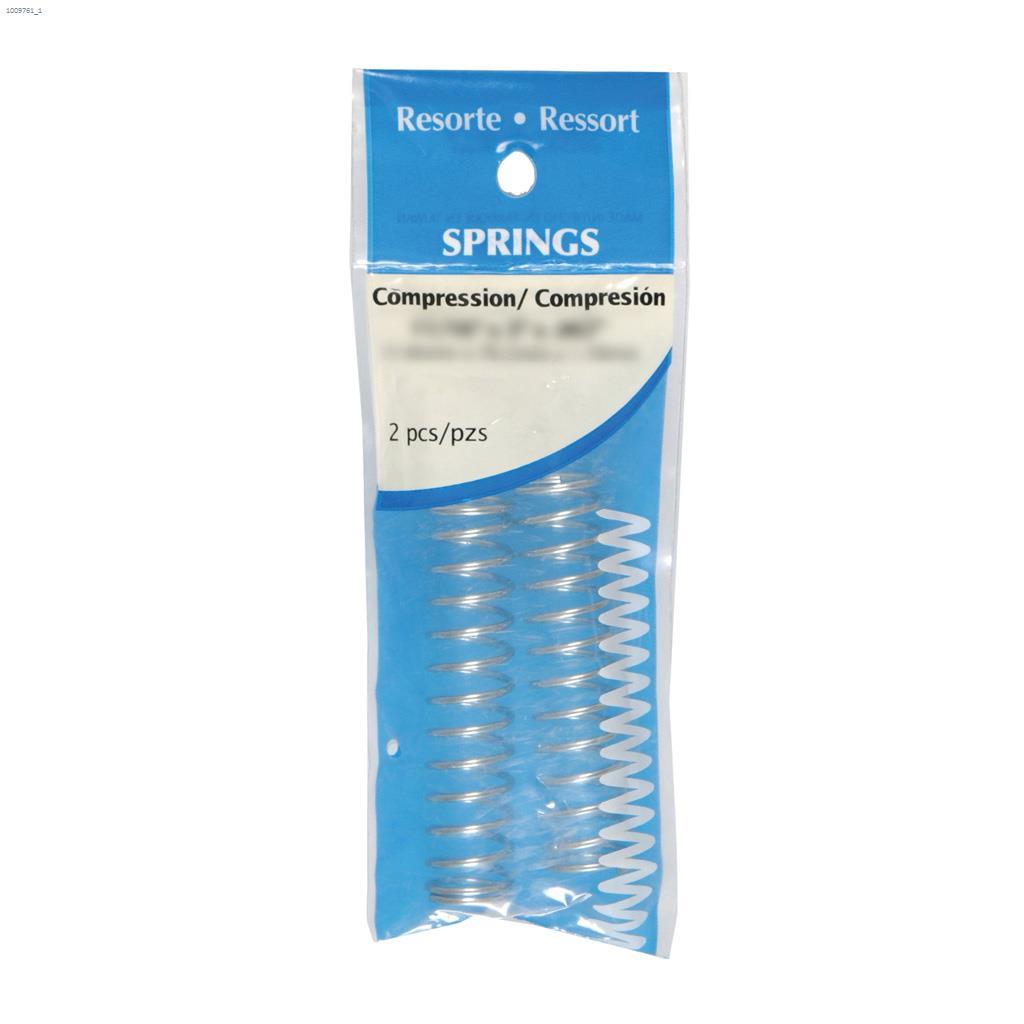 23/32" x 3-1/2" Zinc Plated Utility Compression Spring-1/PK