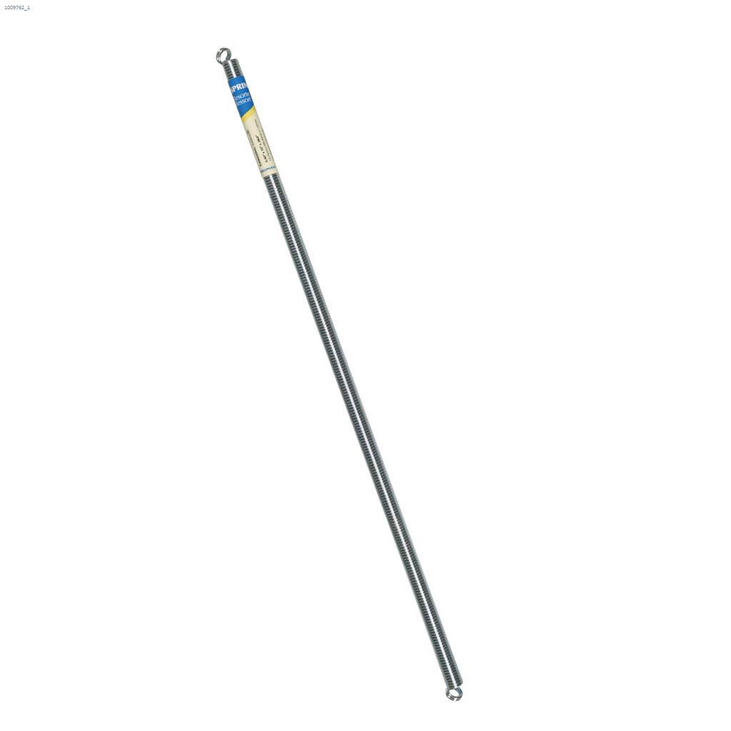0.4" x 16" Zinc Plated Utility Extension Spring-1/Pack