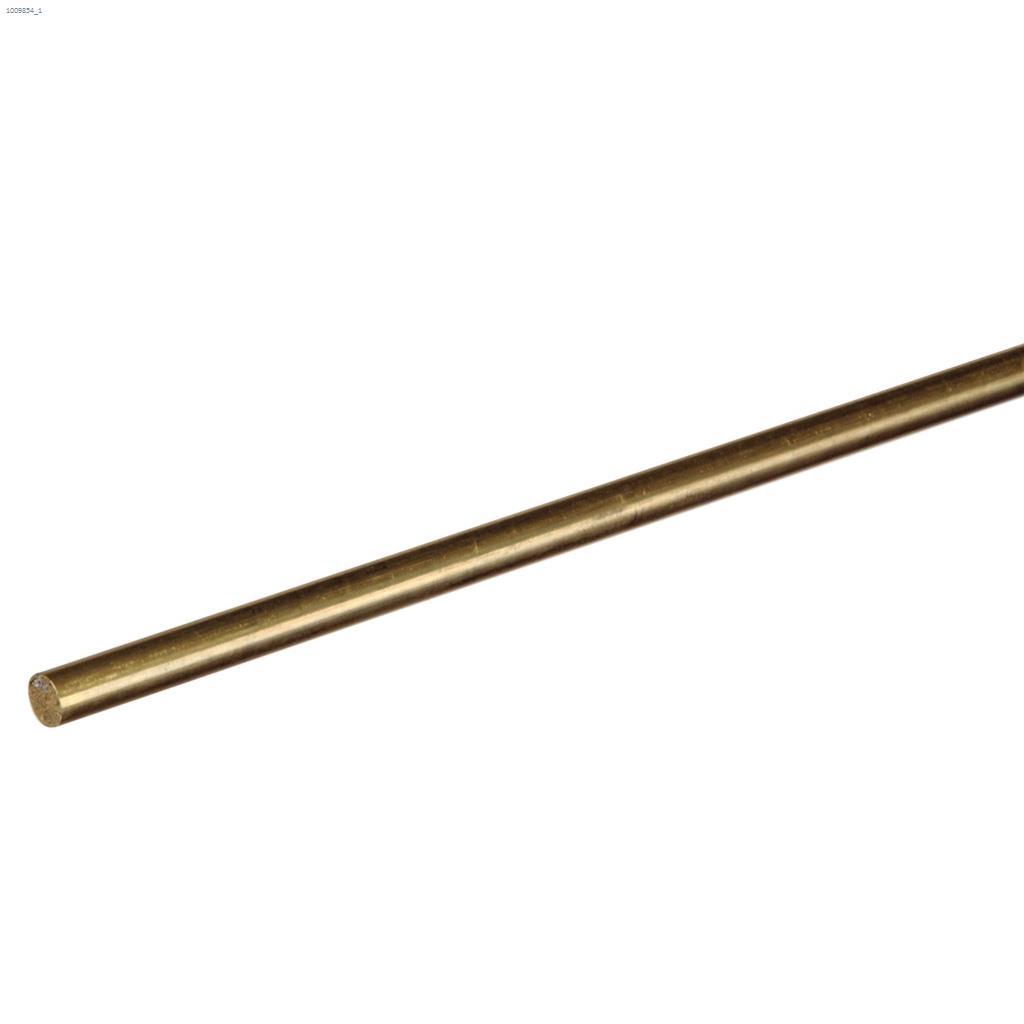 1/8" x 3' Brass Round Rod