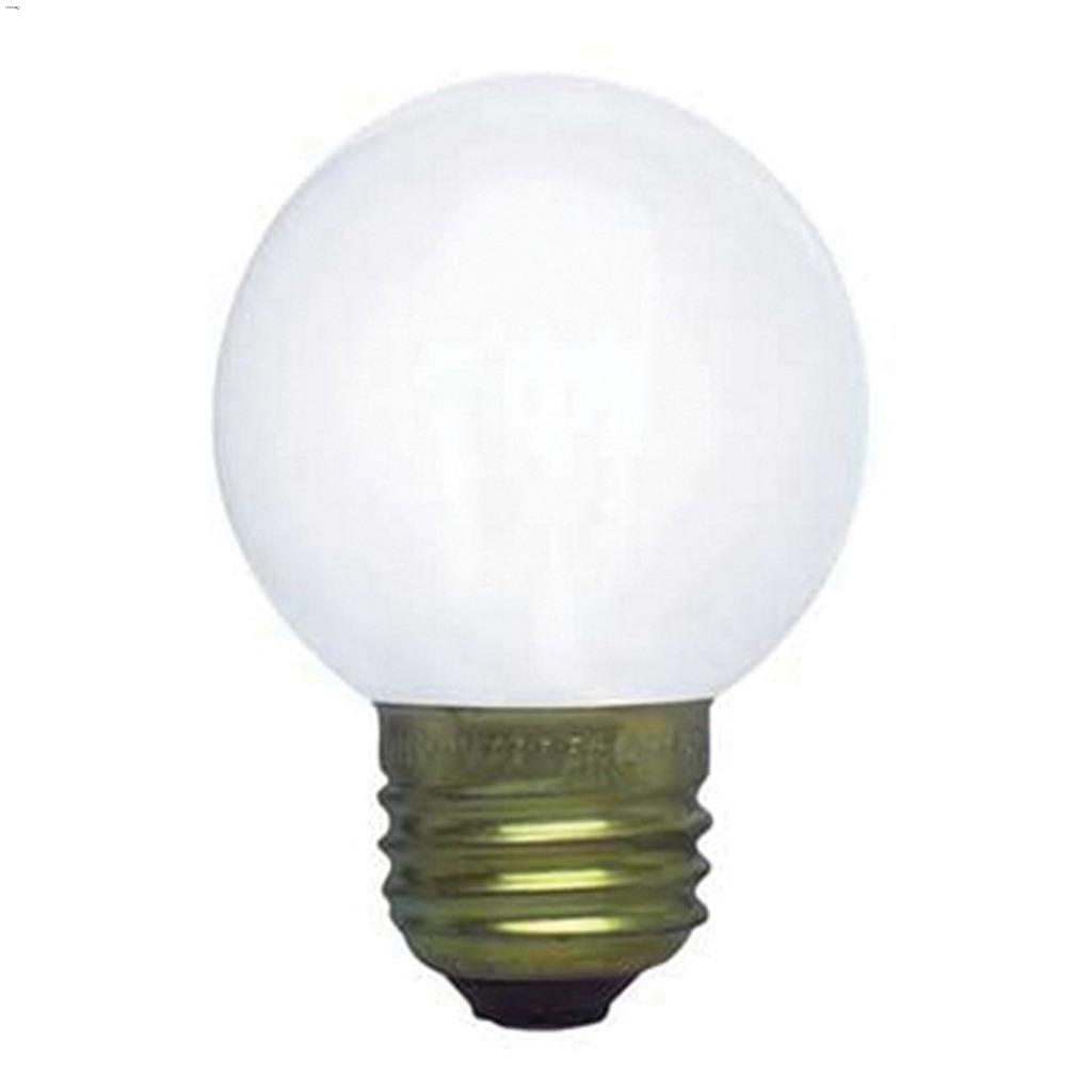 2 ampoules incandescentes Blanc doux 25 Watt E26 Med G16.5