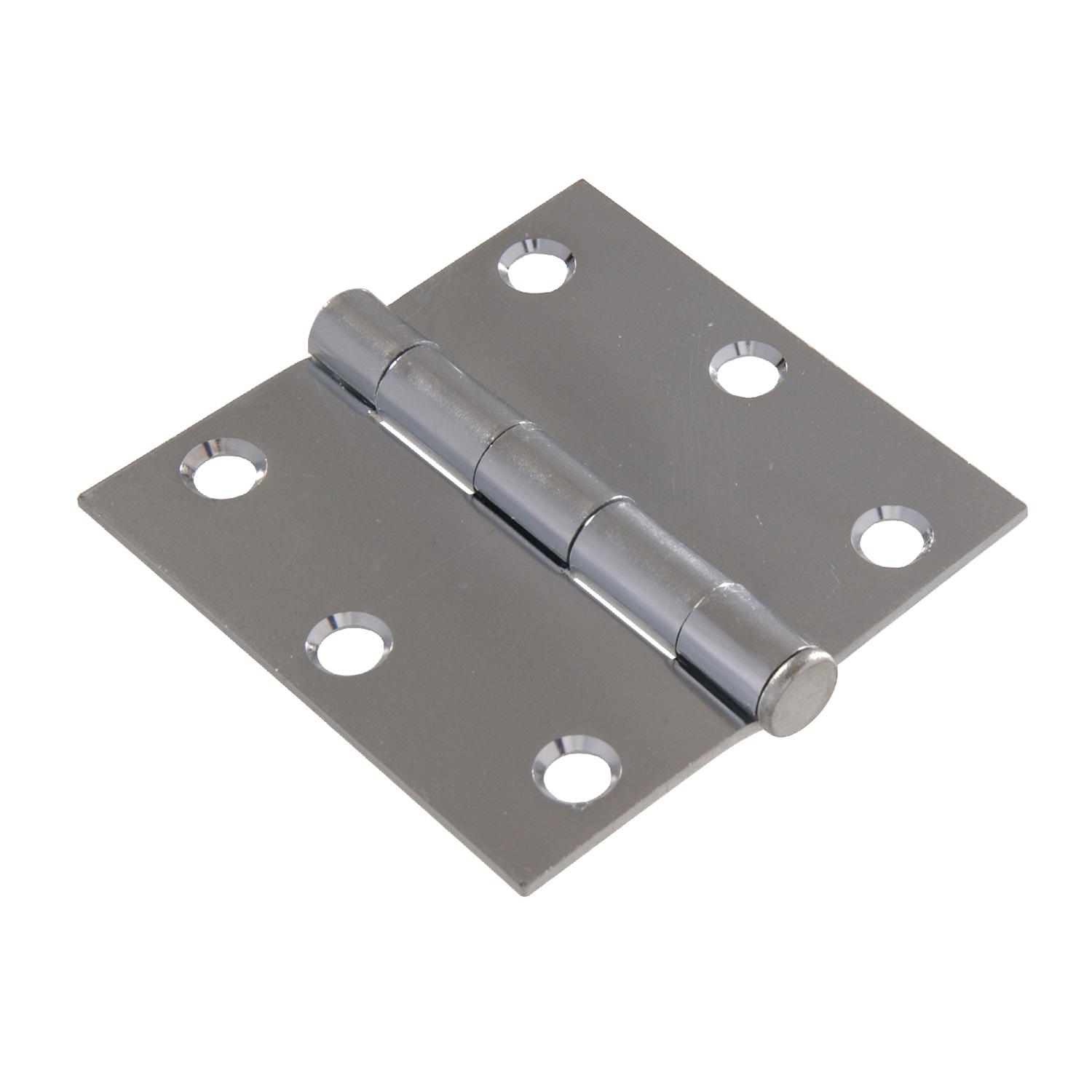 4" Zinc Plated General Purpose Broad Butt Hinge