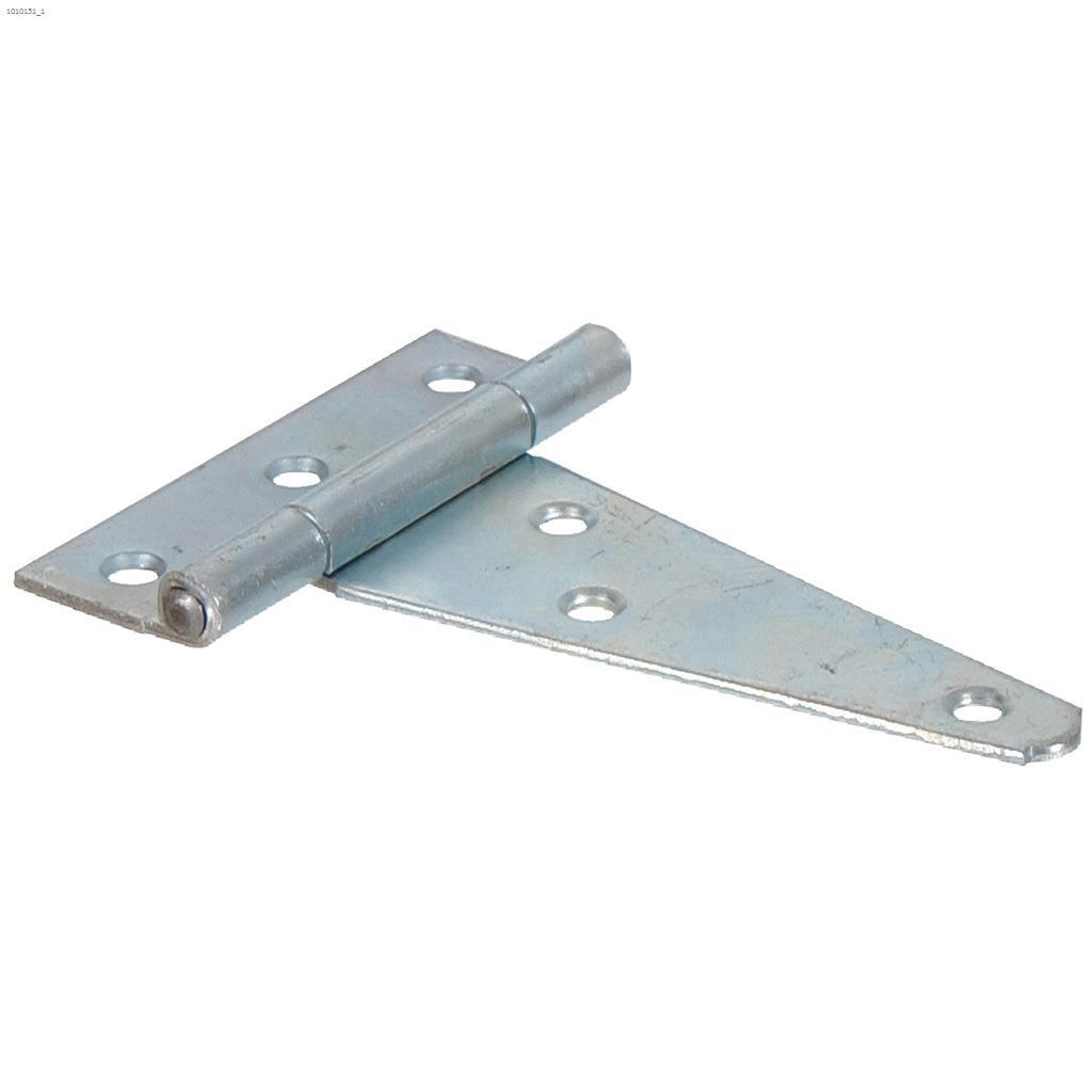 4" Zinc Plated Extra Heavy T-Hinge
