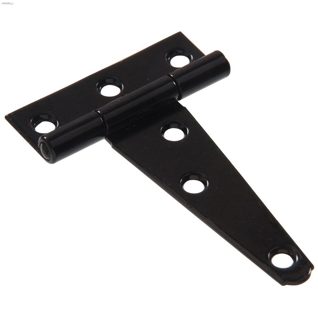 3" Black Light Duty T-Hinge-2/Pack