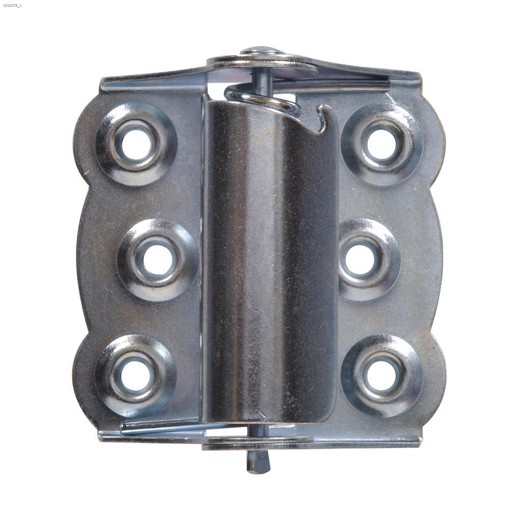 2-3/4" Zinc Plated Screen Door Spring Hinge-2/Pack