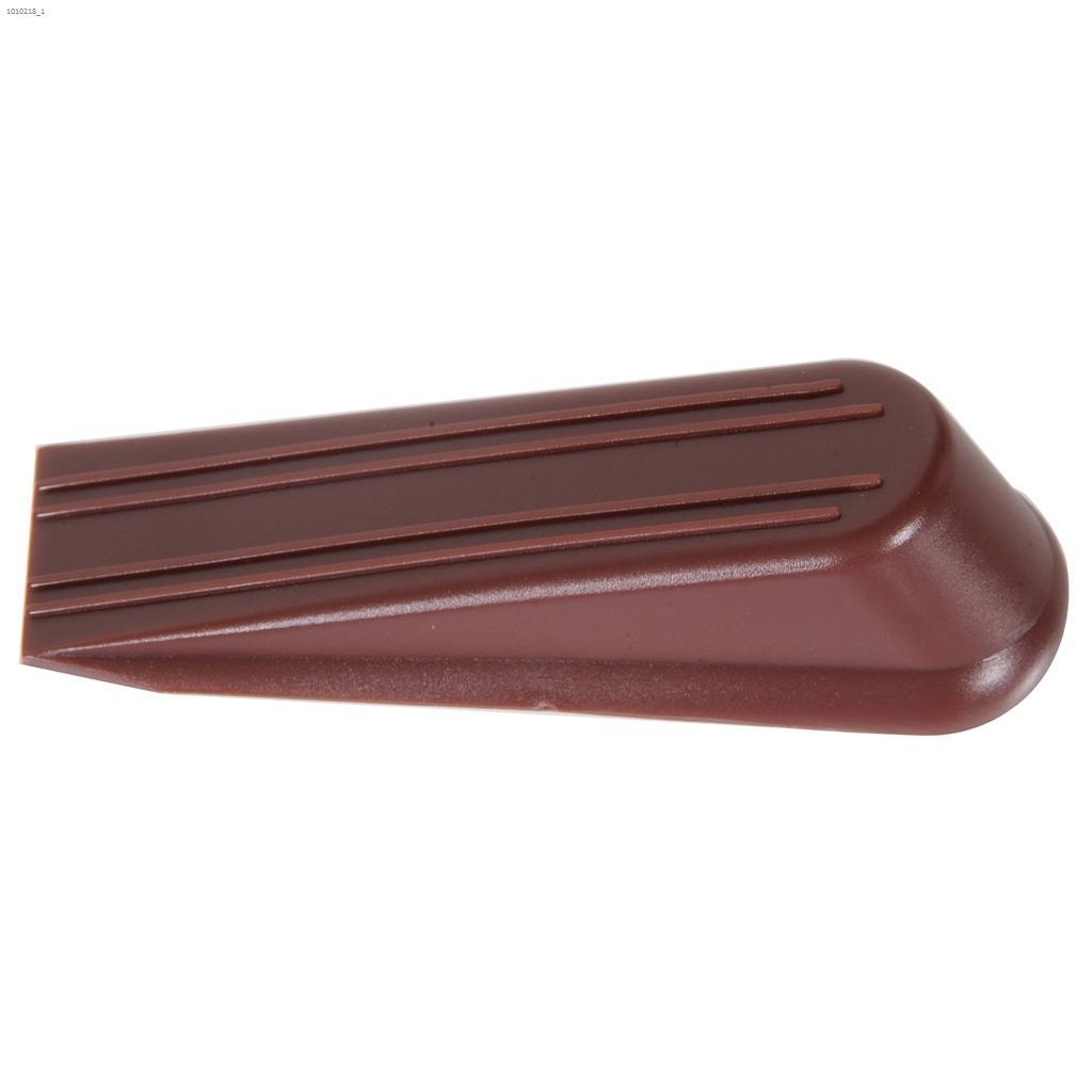 5" Brown Door Stop Wedge