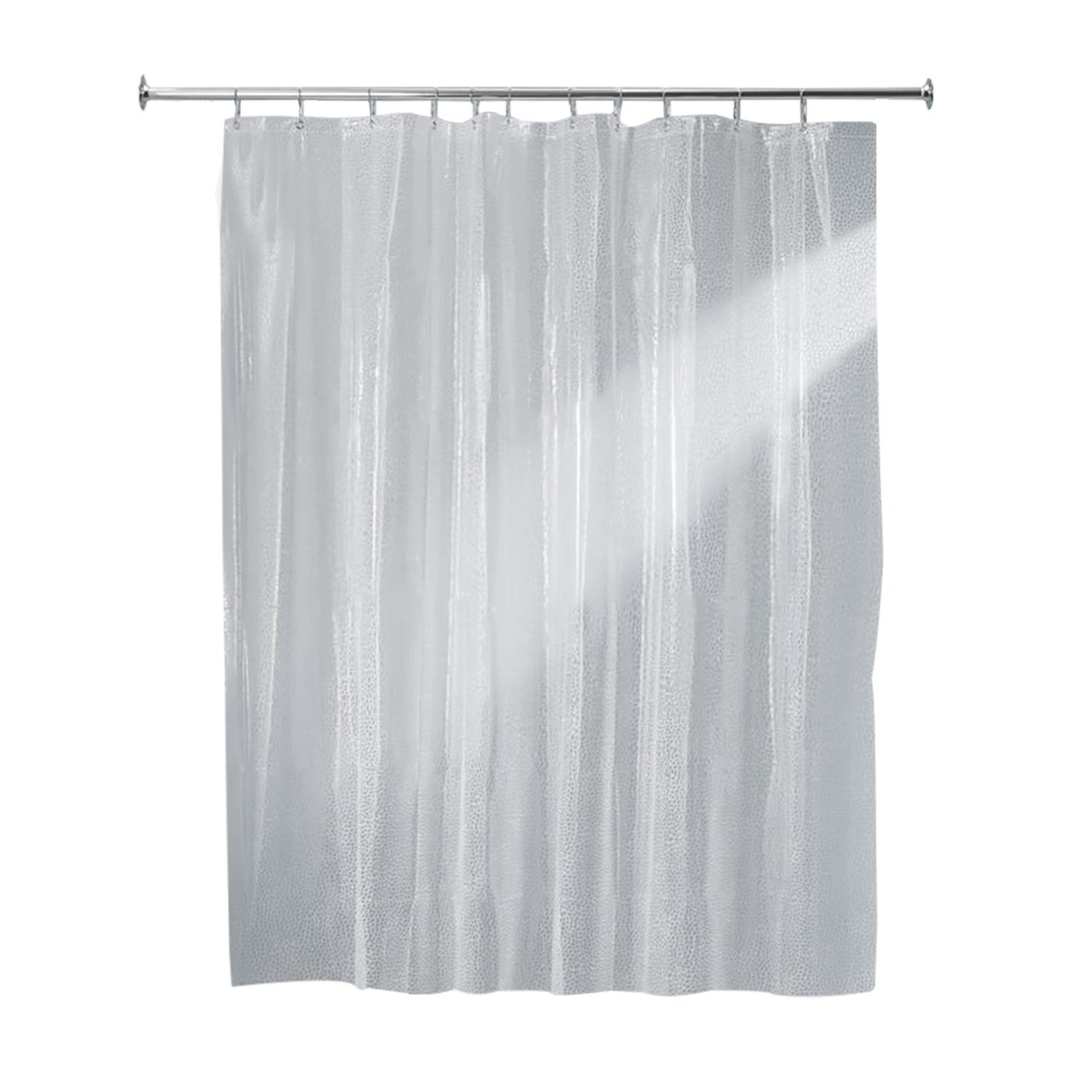 72" x 72" EVA Rain Rubbery Shower Curtain