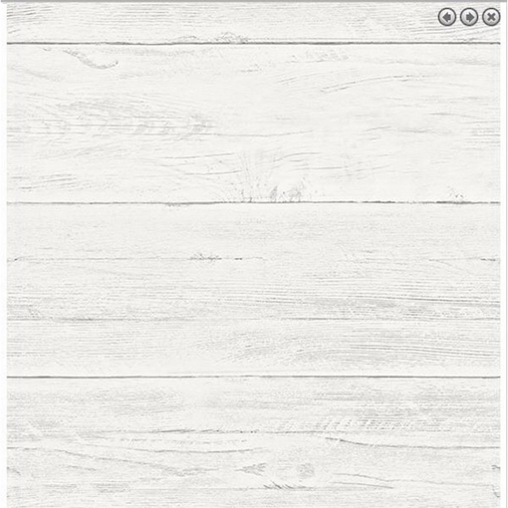 20-1/2"x33' Papier peint Feuillure Crème Planche Lavée blanc