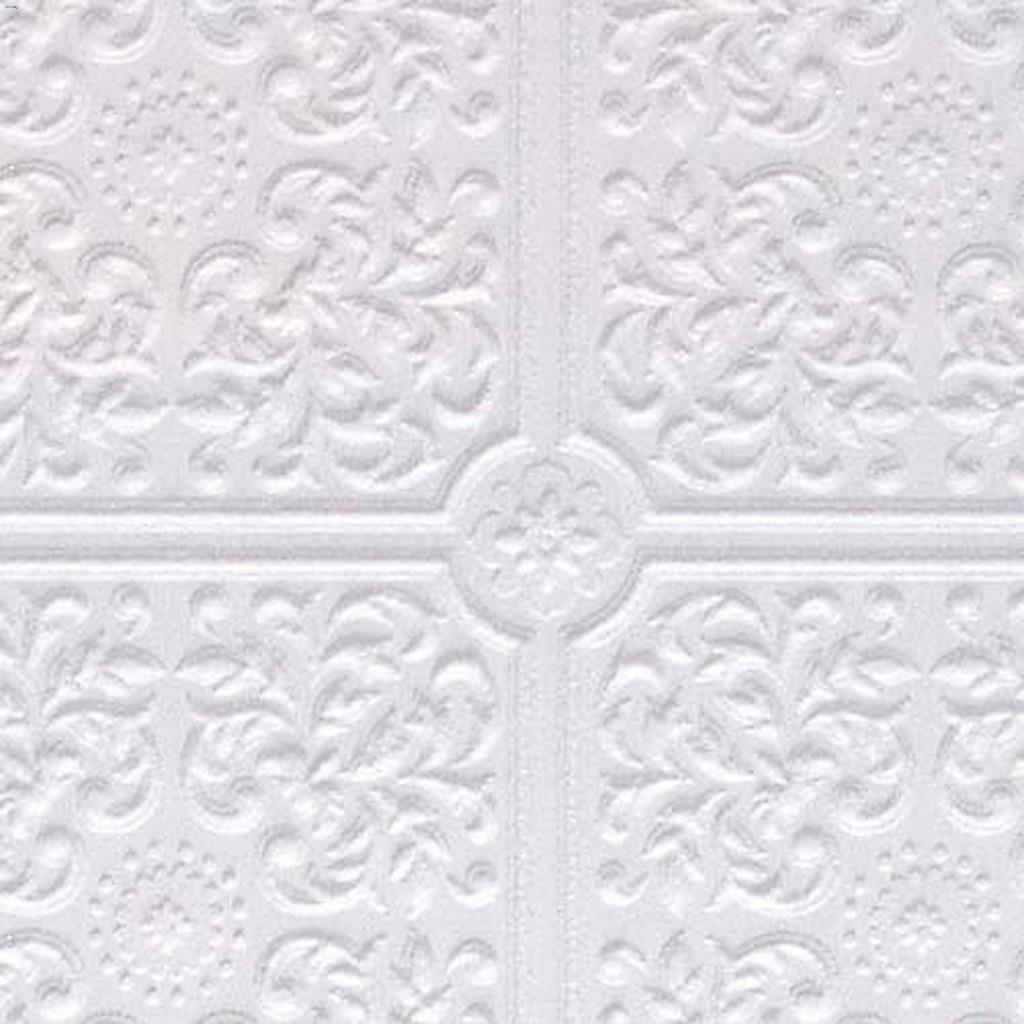 20-1/2"x33' Papier peint rouleau 2x peignable Plafond étain