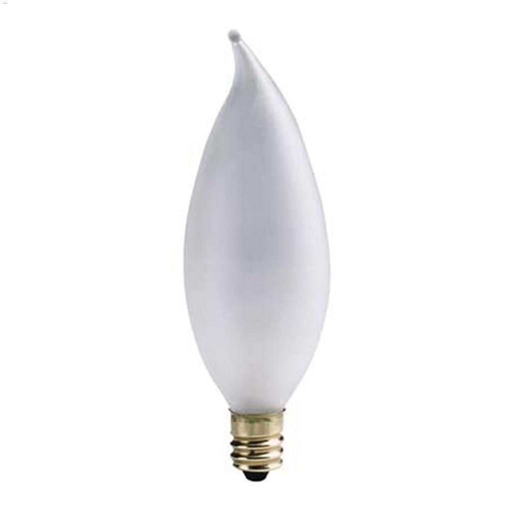 Paquet de 2 ampoules incandescentes 25 Watt Candelabra B10