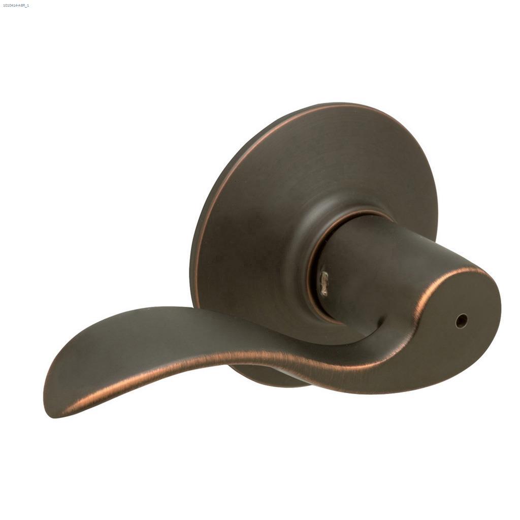 Accent Privacy Lever Aged Bronze