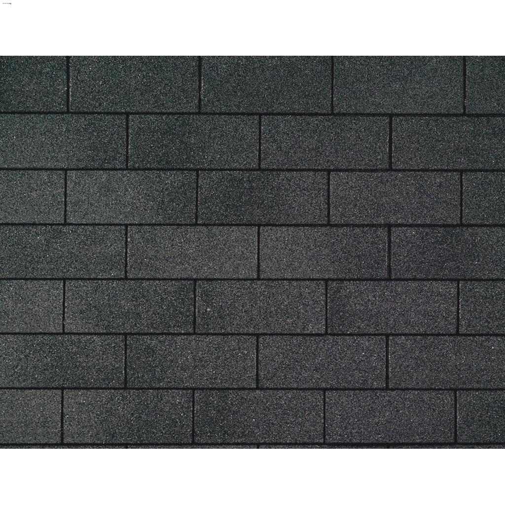 Bardeau toiture 39-3/8" x 13-1/4" Marathon noir double 25 AR