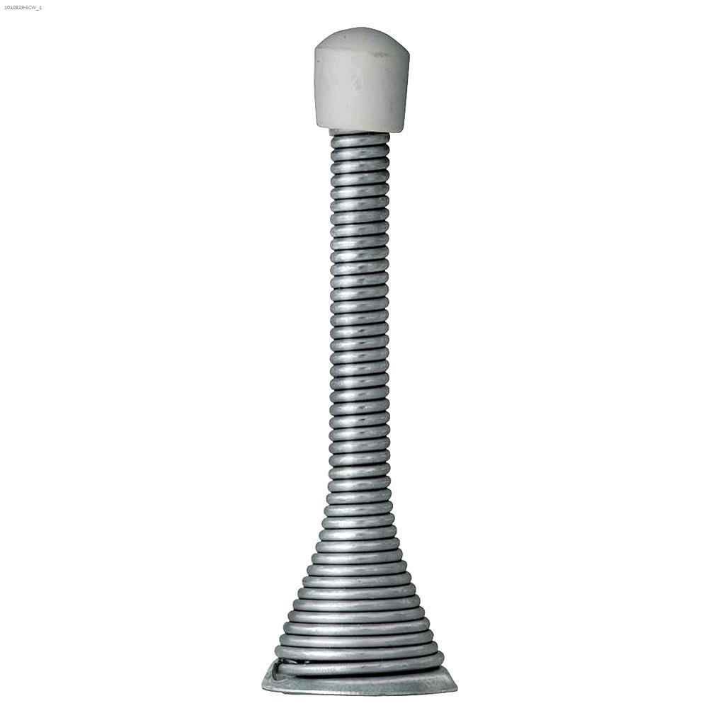 15/16" x 3-1/8" Satin Chrome Spring Door Stop