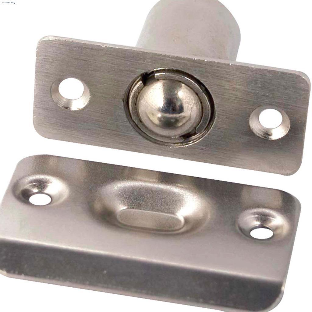56.5 mm x 24 mm Satin Nickel Adjustable Bullet Catch