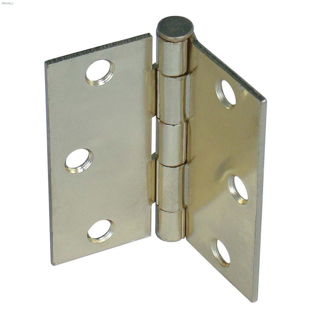 3" x 3" Plain Bearing Residential Square Corner Butt Hinge
