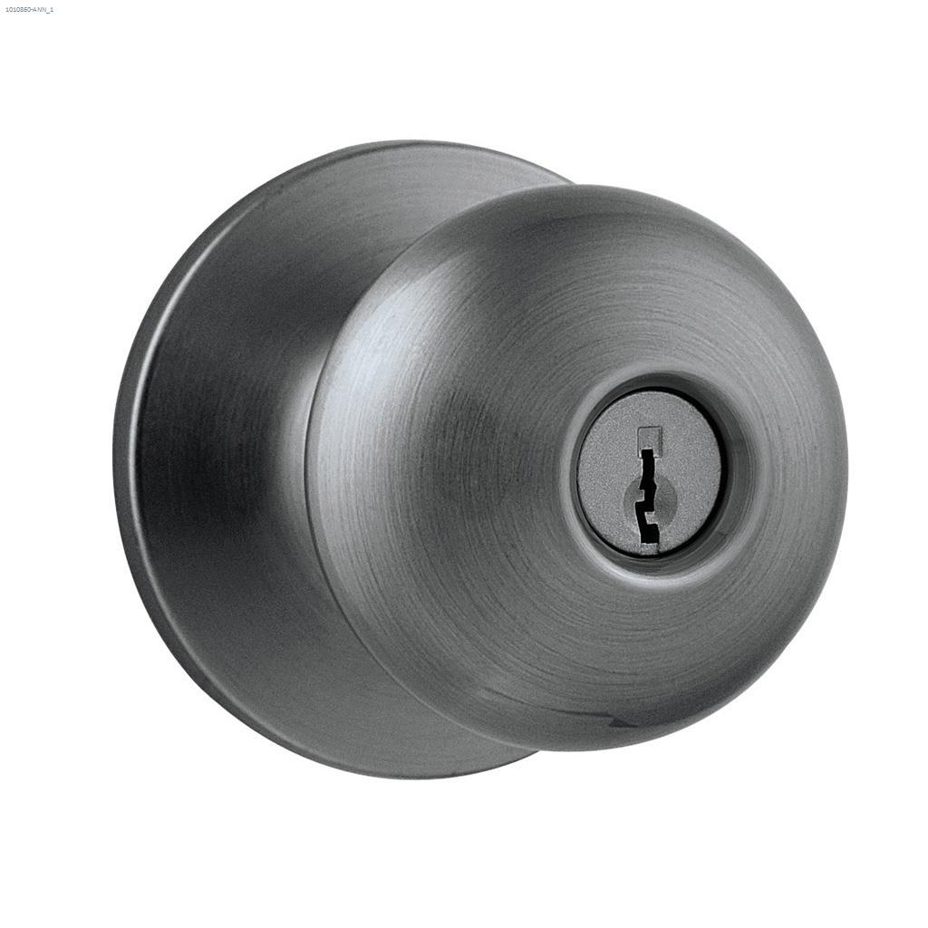 Athens Entry Knob Antique Nickel