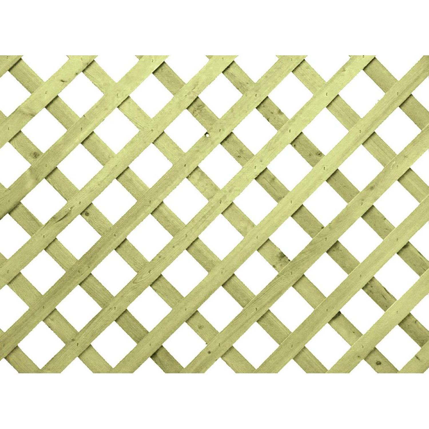 4' x 8' Pressure Treated Wood Regular Lattice