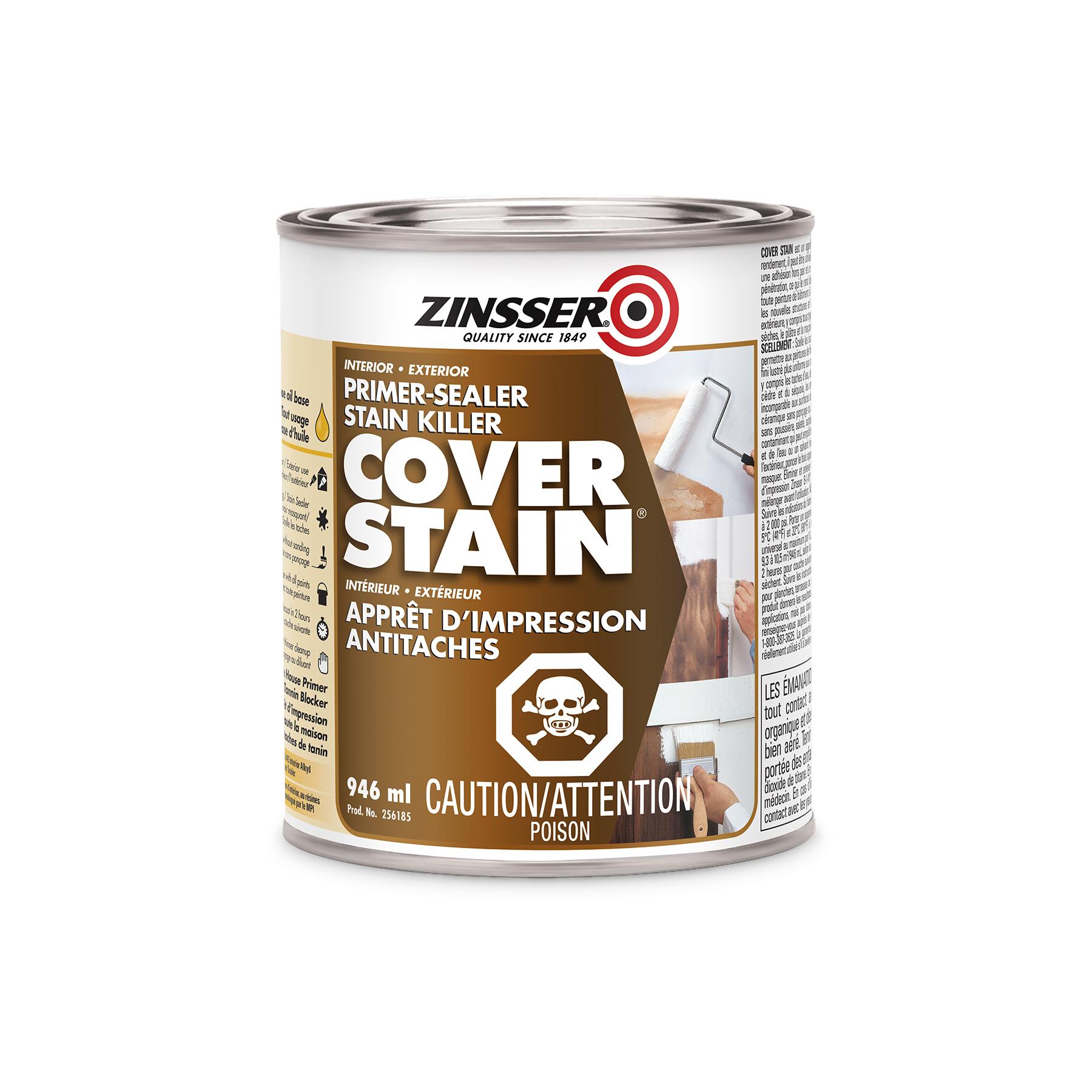 Apprêt blanc mat Cover Stain® 946 ml