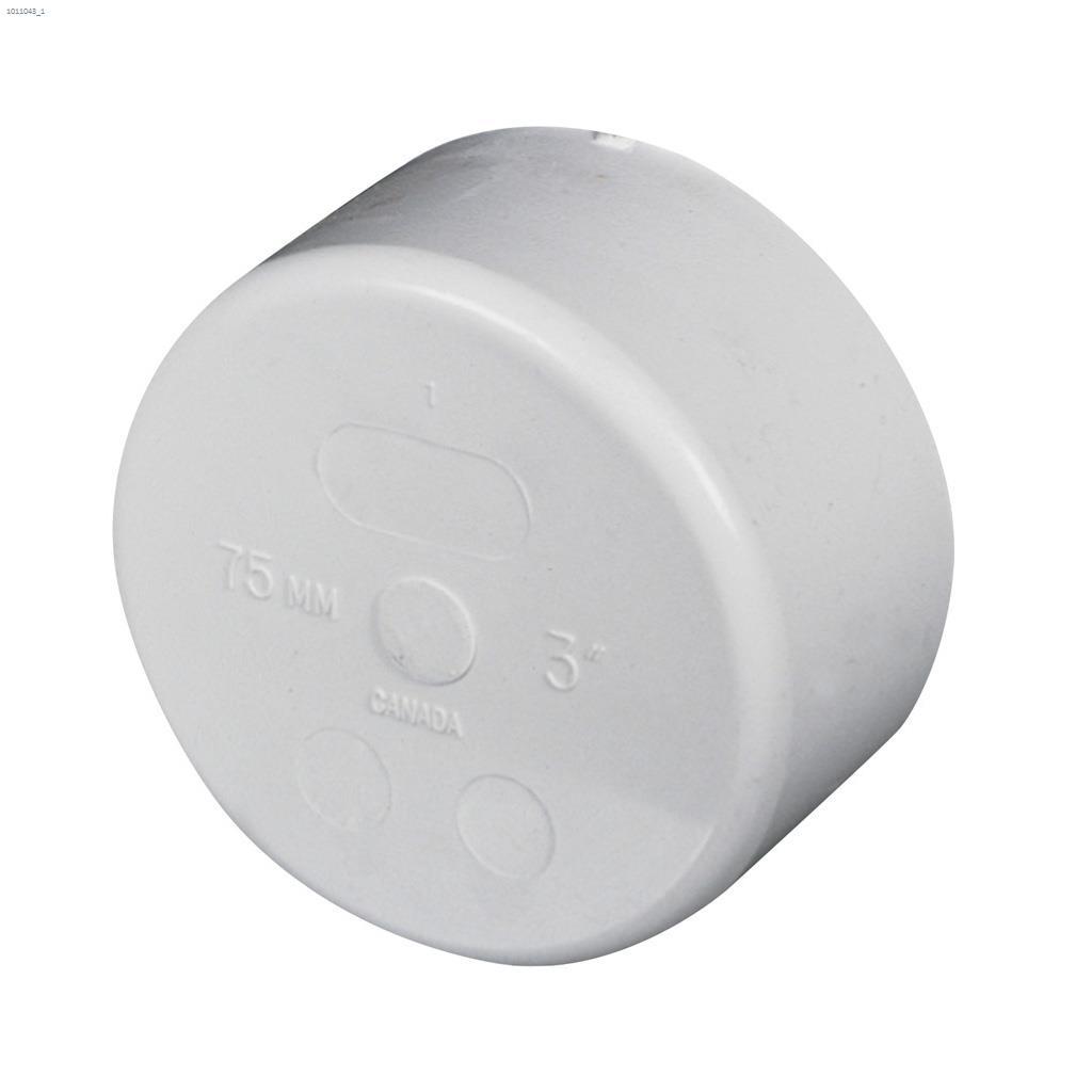 Capuchon d'égout en polychlorure de vinyle de centre 4"